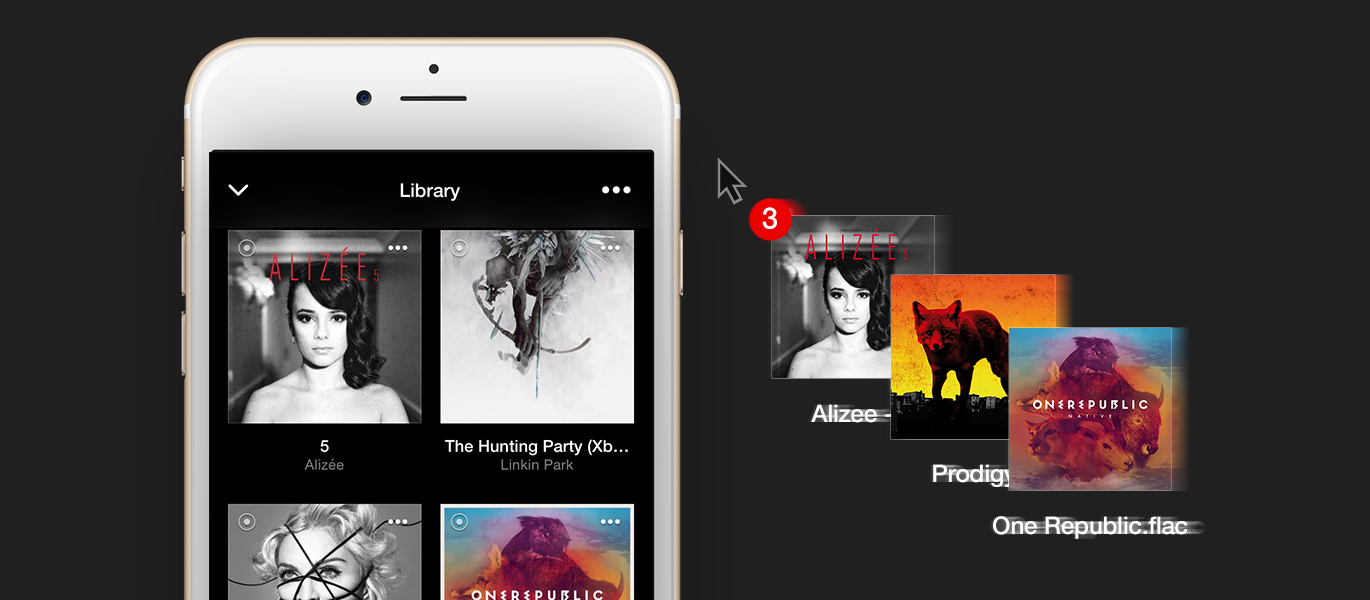move music from android to iphone
