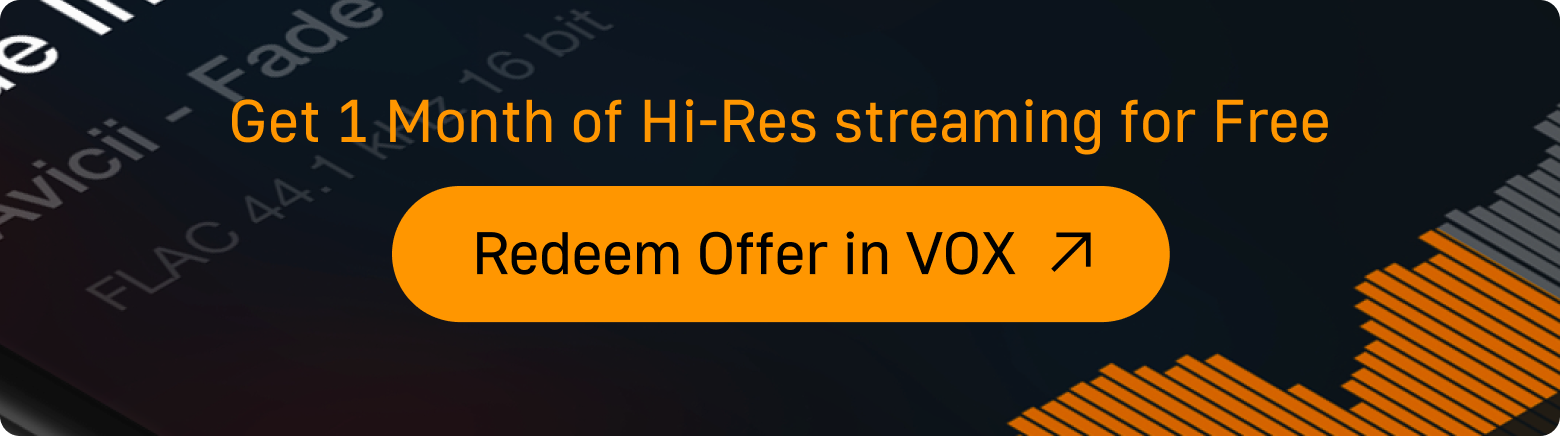 Meet Qobuz - best hi-res music streaming in VOX player for iOS