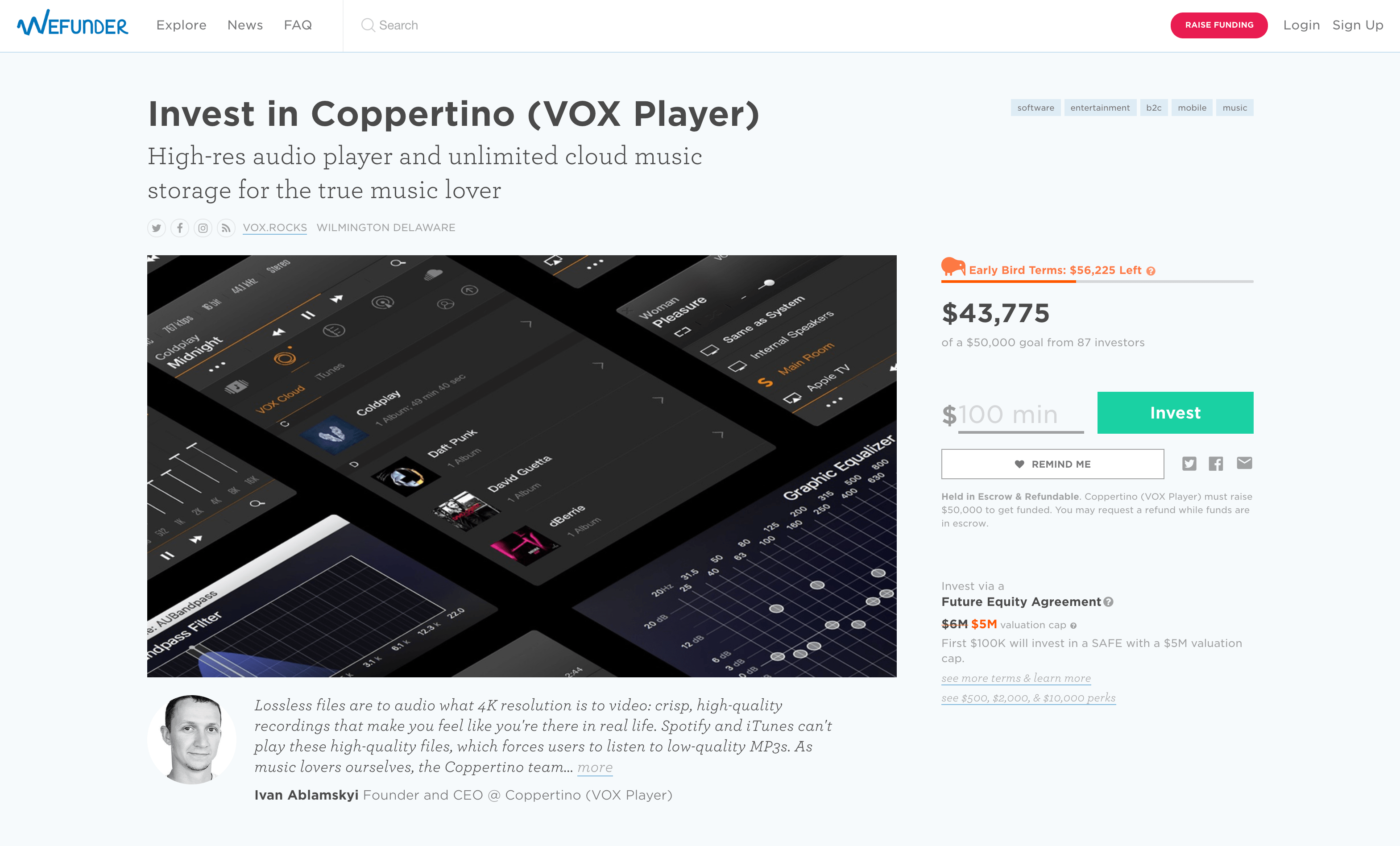 VOX Player free