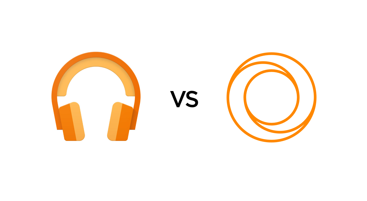 Google Play music vs VOX Music Cloud. Difference