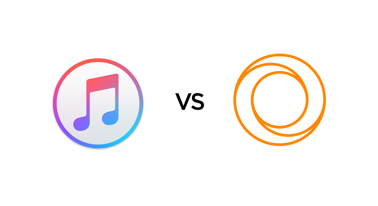 iTunes vs VOX Cloud. Difference