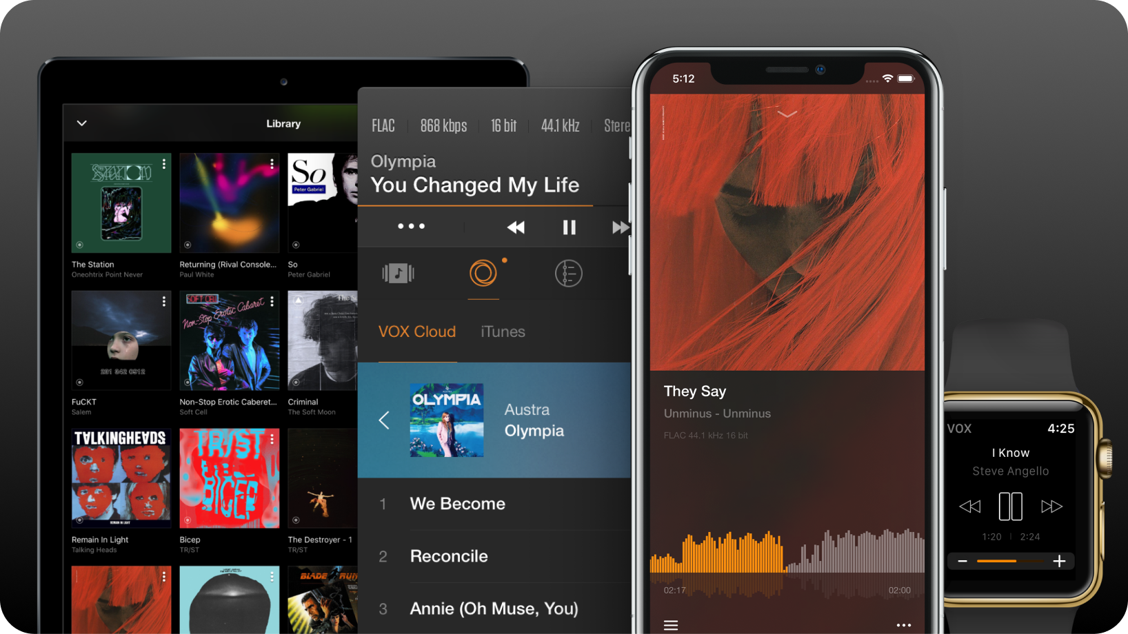 vox iphone music player app