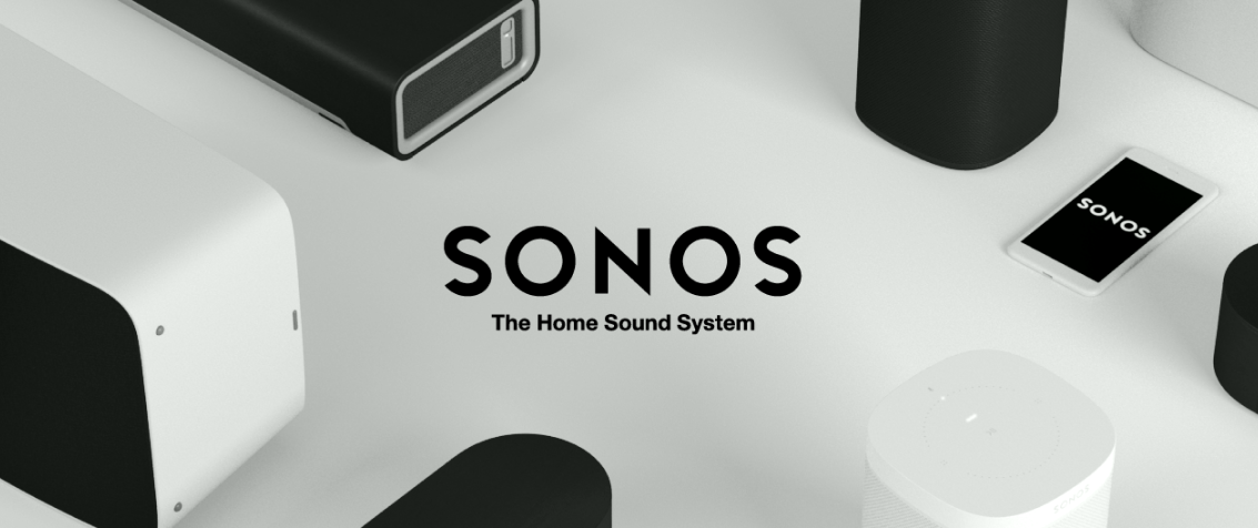 Where in the sonos app can I see the name of the spotify playlist that is playing?