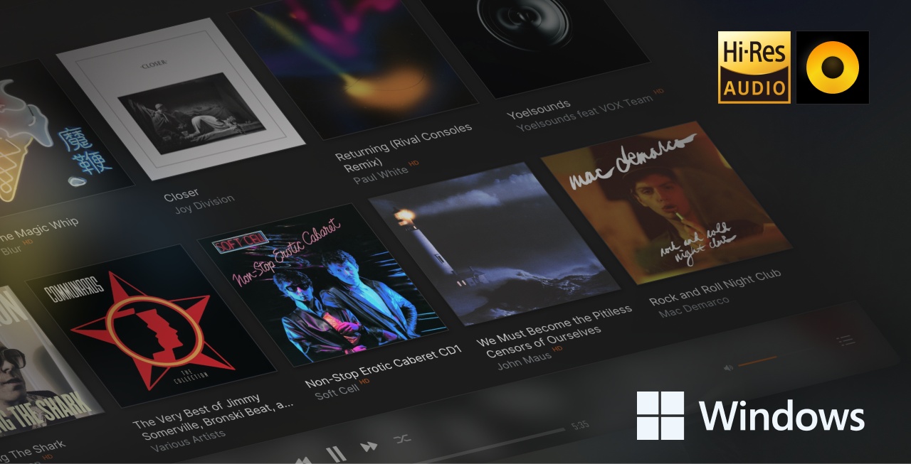 VOX Universe - best hi-res music player for Windows
