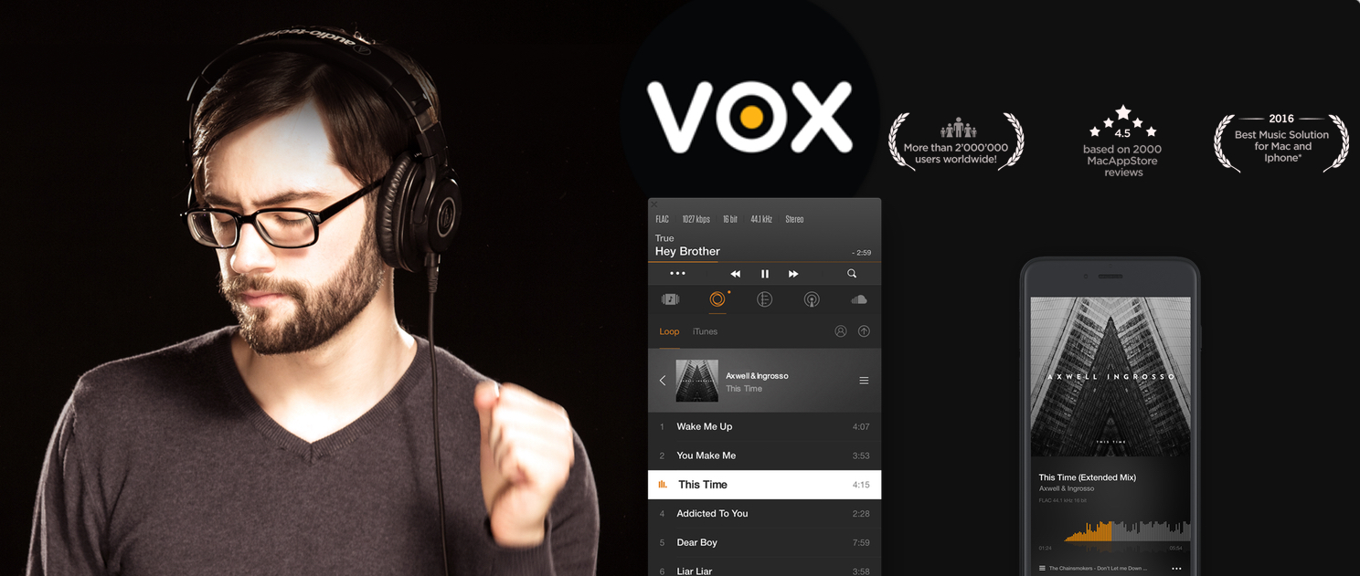 Best mp3 2023. Vox плеер. Vox приложение. Наушники Audirvana Creative. Приложения для редакции музыки Vox.