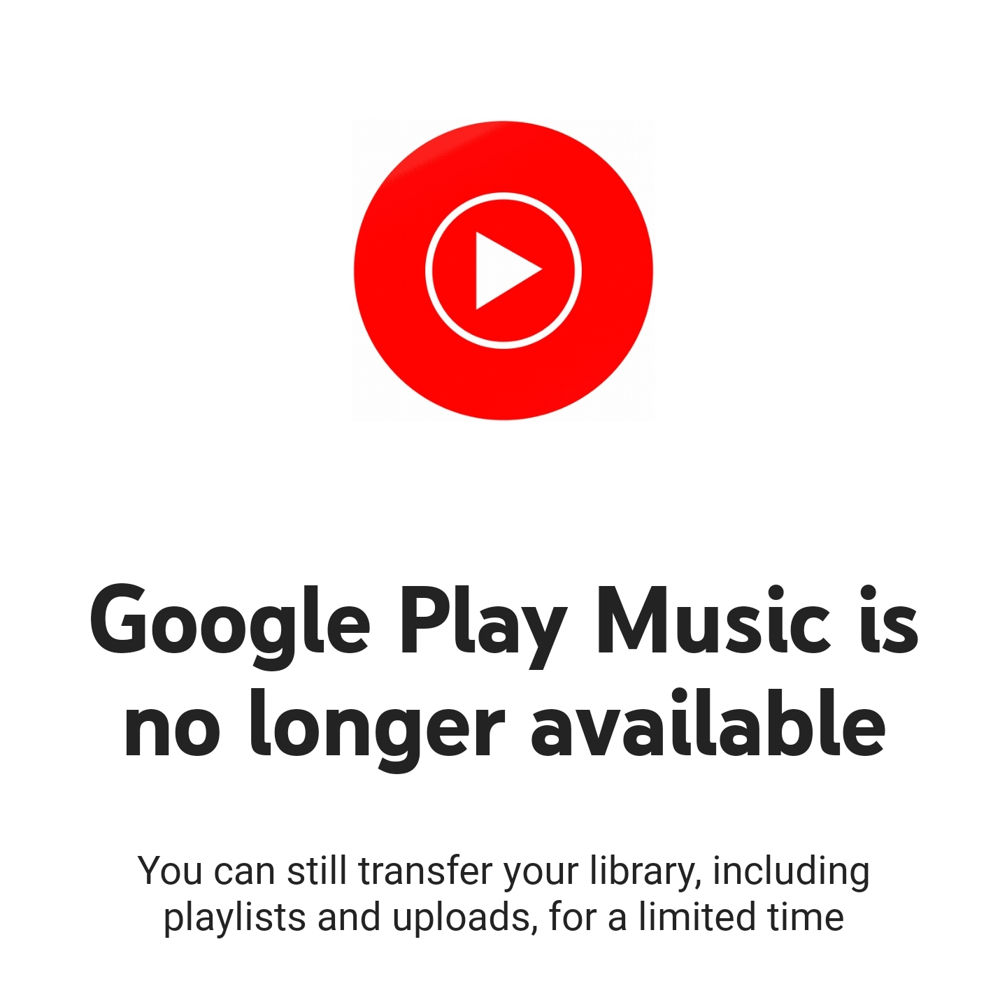 Google Play Music music exit. VOX enters the scene!